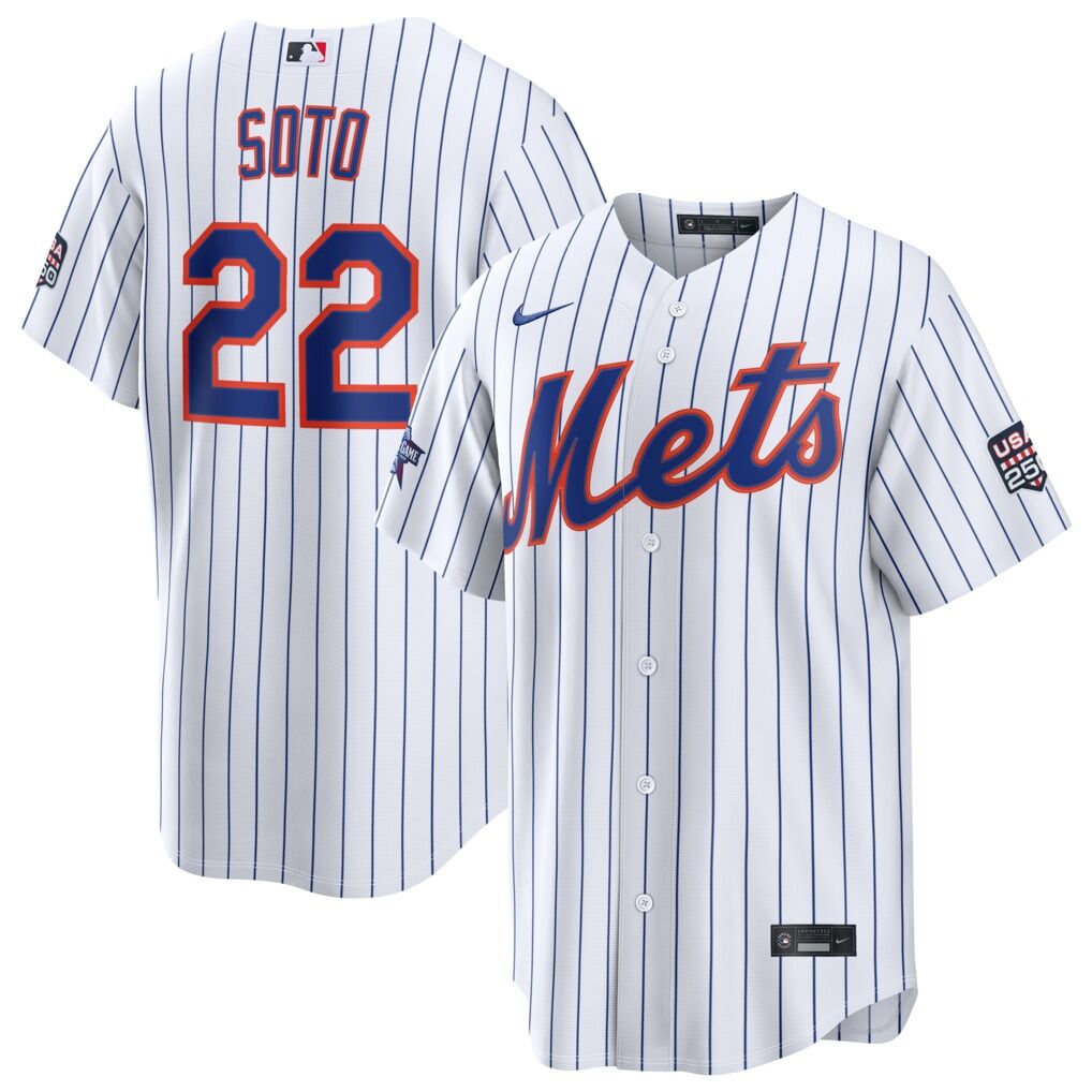 2026 All-Star Game New York Mets Juan Soto Nike White Replica Jersey