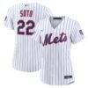 2026 All-Star Game Women's New York Mets Juan Soto Nike White Replica Jersey - - Front View