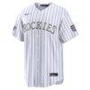 2026 All-Star Game Colorado Rockies Hunter Goodman Nike White Replica Jersey - - Side View