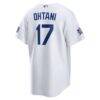 2026 All-Star Game Los Angeles Dodgers Shohei Ohtani Nike White Replica Jersey - - Detail View