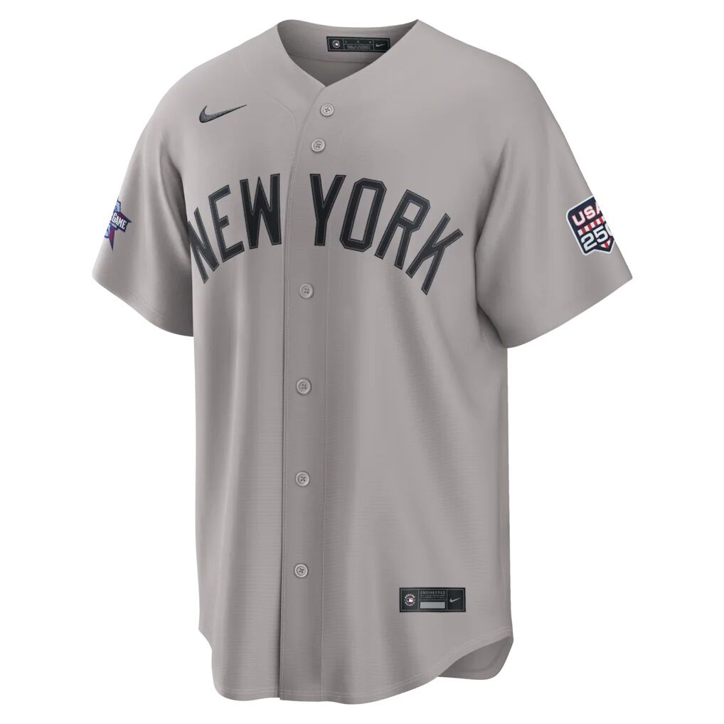 2026 All-Star Game New York Yankees Aaron Judge Nike Gray Replica Jersey