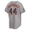 2026 All-Star Game Houston Astros Yordan Alvarez Nike Gray Replica Jersey - - Detail View