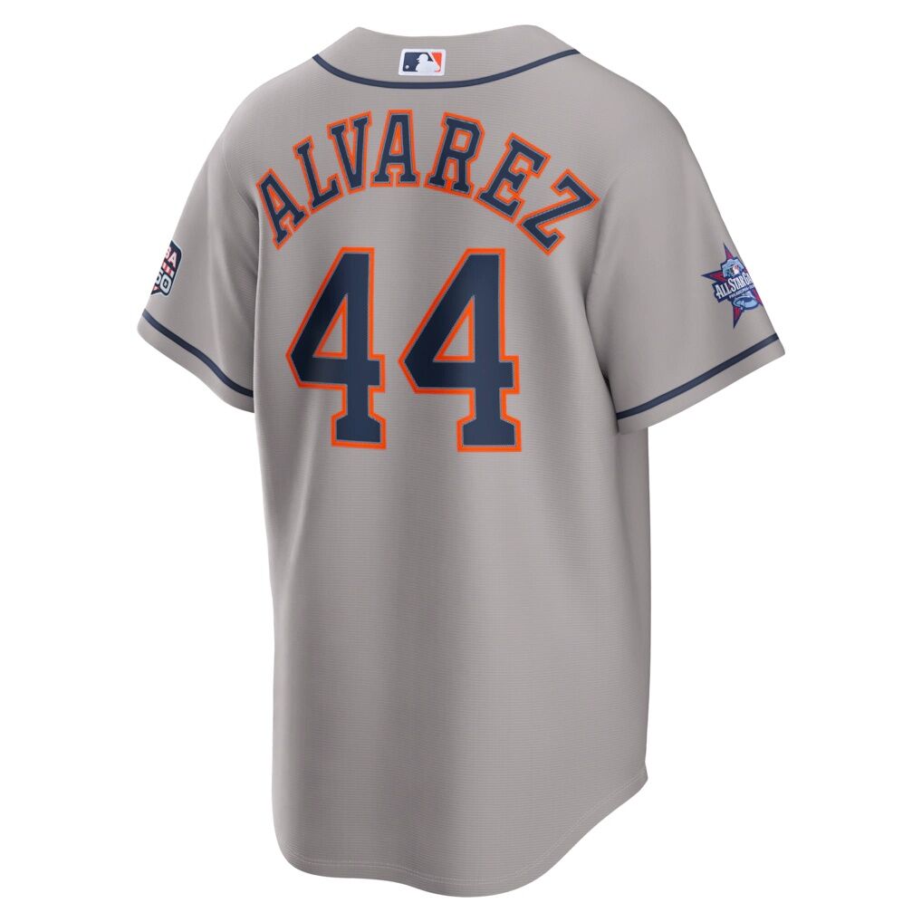 2026 All-Star Game Houston Astros Yordan Alvarez Nike Gray Replica Jersey
