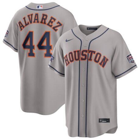2026 All-Star Game Houston Astros Yordan Alvarez Nike Gray Replica Jersey