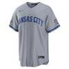 2026 All-Star Game Kansas City Royals Bobby Witt Jr. Nike Gray Replica Jersey - - Side View