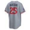2026 All-Star Game Minnesota Twins Byron Buxton Nike Gray Replica Jersey - - Detail View