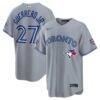 2026 All-Star Game Toronto Blue Jays Vladimir Guerrero Jr. Nike Gray Replica Jersey - - Front View