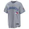 2026 All-Star Game Toronto Blue Jays Vladimir Guerrero Jr. Nike Gray Replica Jersey - - Side View