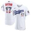 2026 All-Star Edition Stars & Stripes Los Angeles Dodgers Shohei Ohtani Nike White Authentic Jersey - - Front View