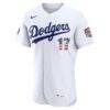 2026 All-Star Edition Stars & Stripes Los Angeles Dodgers Shohei Ohtani Nike White Authentic Jersey - - Side View