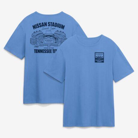 Tennessee Titans Fashion7 Farewell Season Legacy T-Shirt - - Front View
