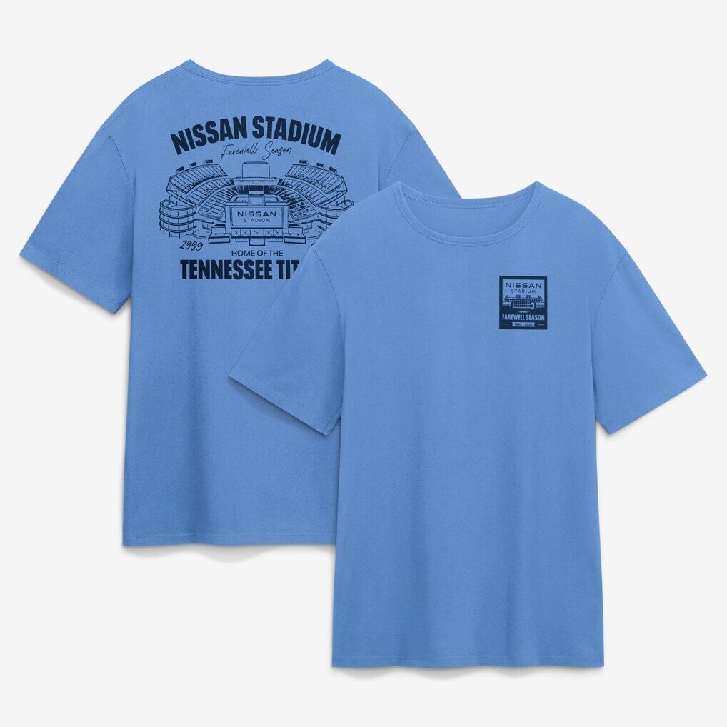 Tennessee Titans Fashion7 Farewell Season Legacy T-Shirt - Light Blue