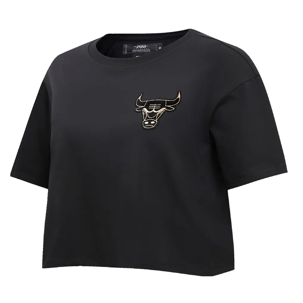 Chicago Bulls Pro Standard Women’s Holiday Glam Boxy T-Shirt