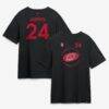 Seth Jarvis Carolina Hurricanes Fashion7 2026 Stanley Cup Champions Authentic Pro Name & Number T-Shirt - Black - Front View