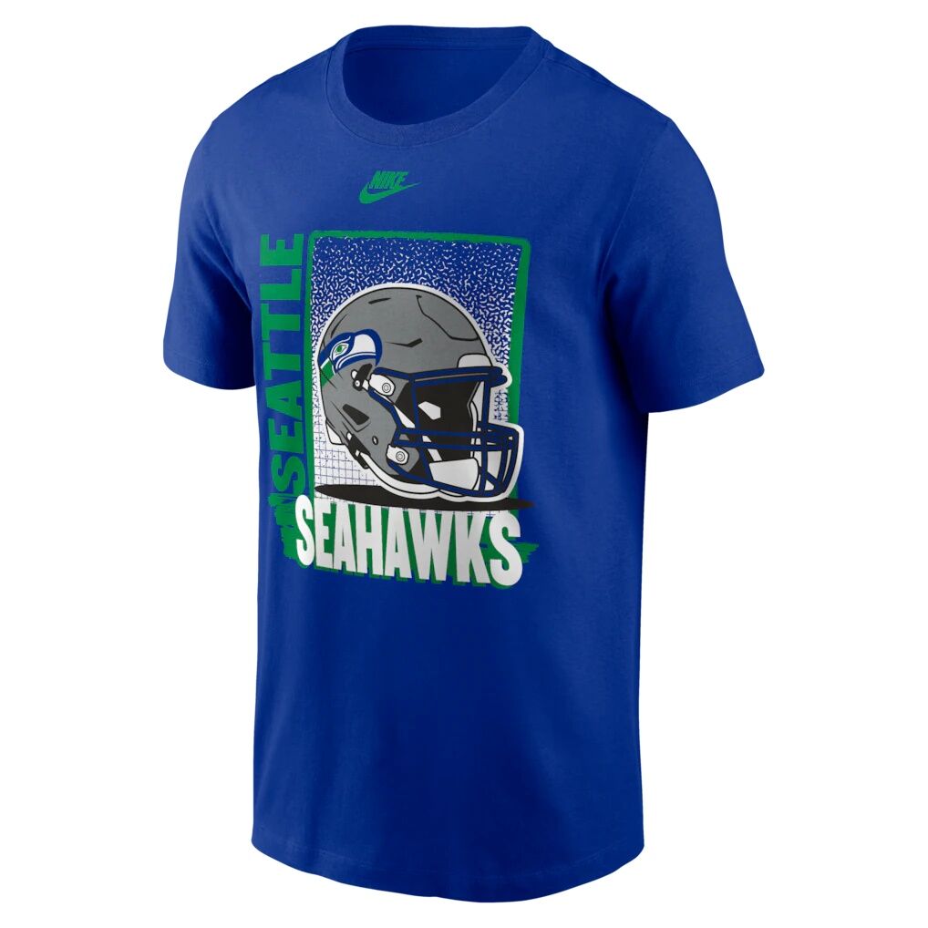 Seattle Seahawks Nike Vintage Power Game Club T-Shirt - Royal