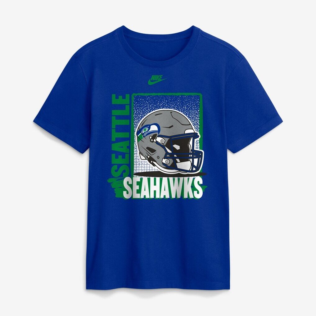 Seattle Seahawks Nike Vintage Power Game Club T-Shirt - Royal