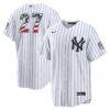 Fourth of July New York Yankees Giancarlo Stanton Nike White USA 250 Stadium Jersey - - Front View