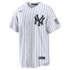 Fourth of July New York Yankees Giancarlo Stanton Nike White USA 250 Stadium Jersey - - Side View