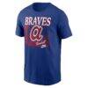 Atlanta Braves Nike Cooperstown Logo T-Shirt - - Detail View