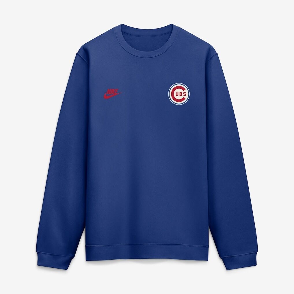 Chicago Cubs Nike Cooperstown Diamond Sweatshirt - Royal