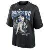 Shohei Ohtani Los Angeles Dodgers Nike Women's Premium Essentials Boxy T-Shirt - Black - Alt1