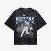 Shohei Ohtani Los Angeles Dodgers Nike Women's Premium Essentials Boxy T-Shirt - Black - Front View