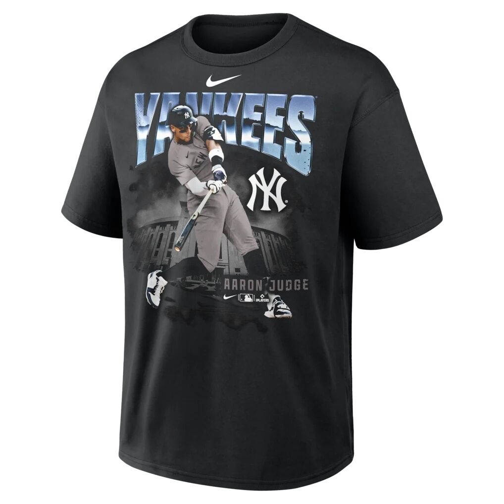 Aaron Judge New York Yankees Nike Enlarged Player Graphic Max90 Heavyweight T-Shirt