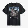 Aaron Judge New York Yankees Nike Enlarged Player Graphic Max90 Heavyweight T-Shirt - Black - Front View