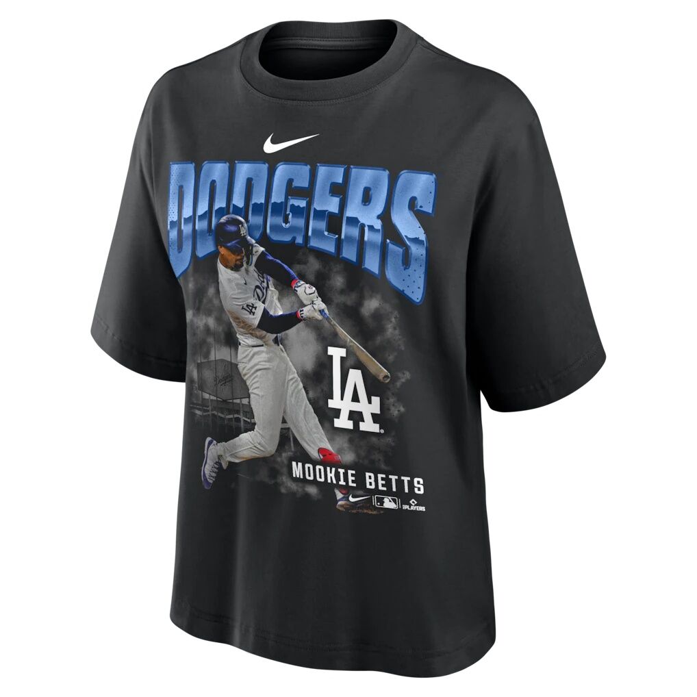 Mookie Betts Los Angeles Dodgers Nike Women's Premium Essentials Boxy T-Shirt