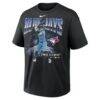Ernie Clement Toronto Blue Jays Nike Enlarged Player Graphic Max90 Heavyweight T-Shirt - Black - Alt1