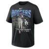 Yoshinobu Yamamoto Los Angeles Dodgers Nike Enlarged Player Graphic Max90 Heavyweight T-Shirt - Black - Alt1