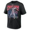 Pete Crow-Armstrong Chicago Cubs Nike Enlarged Player Graphic Max90 Heavyweight T-Shirt - Black - Alt1