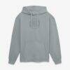 New York Knicks Fashion7 Washed Hoodie - Gray - Front View