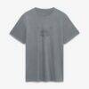 Charlotte Hornets Fashion7 Beach Wash T-Shirt - Gray - Front View