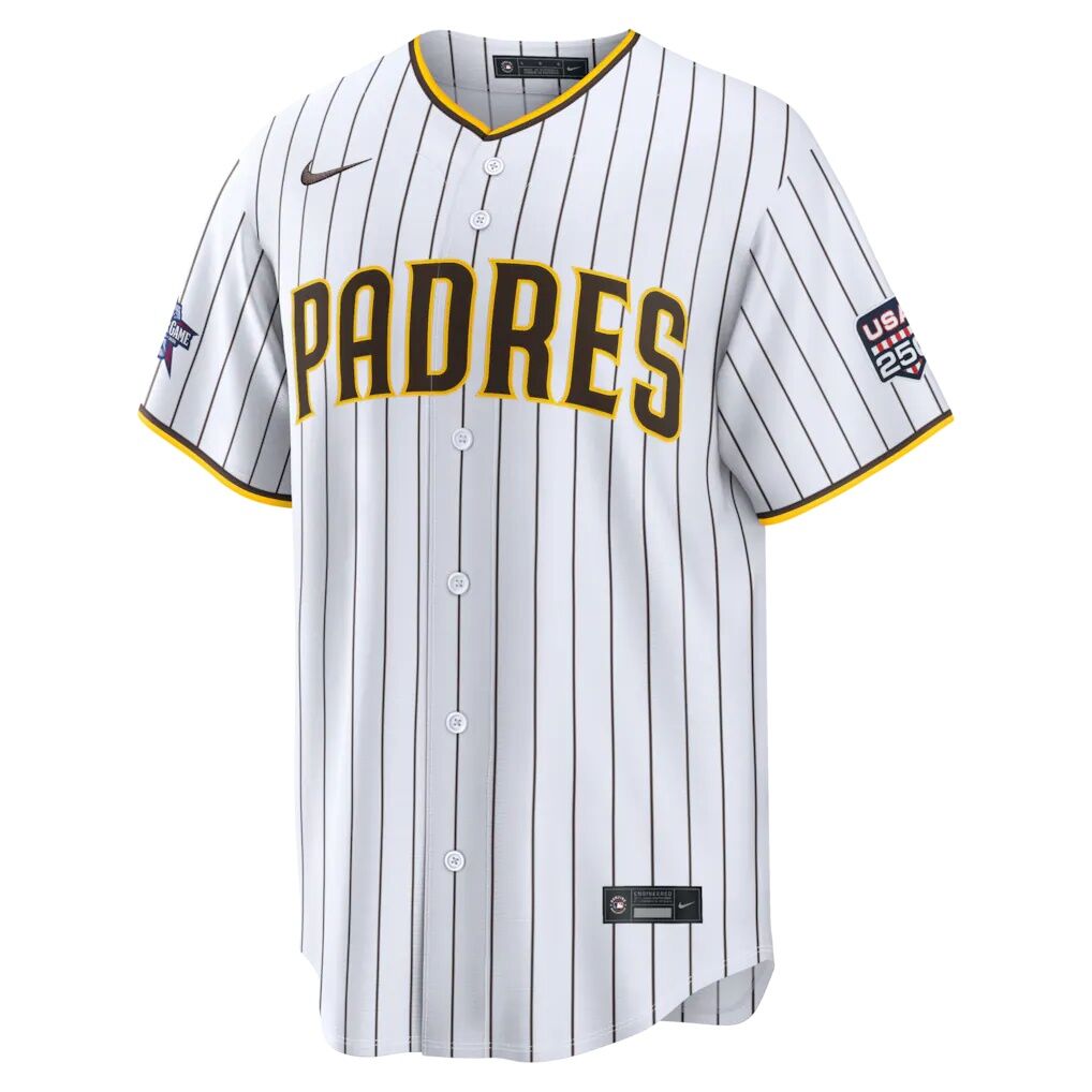2026 All-Star Game San Diego Padres Mason Miller Nike White Replica Jersey