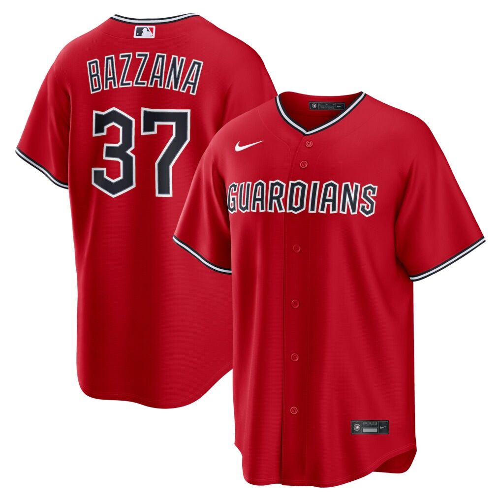 Travis Bazzana Cleveland Guardians Nike Alternate Replica Jersey