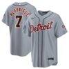 2026 All-Star Game Detroit Tigers Kevin McGonigle Nike Gray Replica Jersey - - Front View