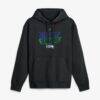 Seattle Seahawks Nike Rewind Club Hoodie - Black - Alt1