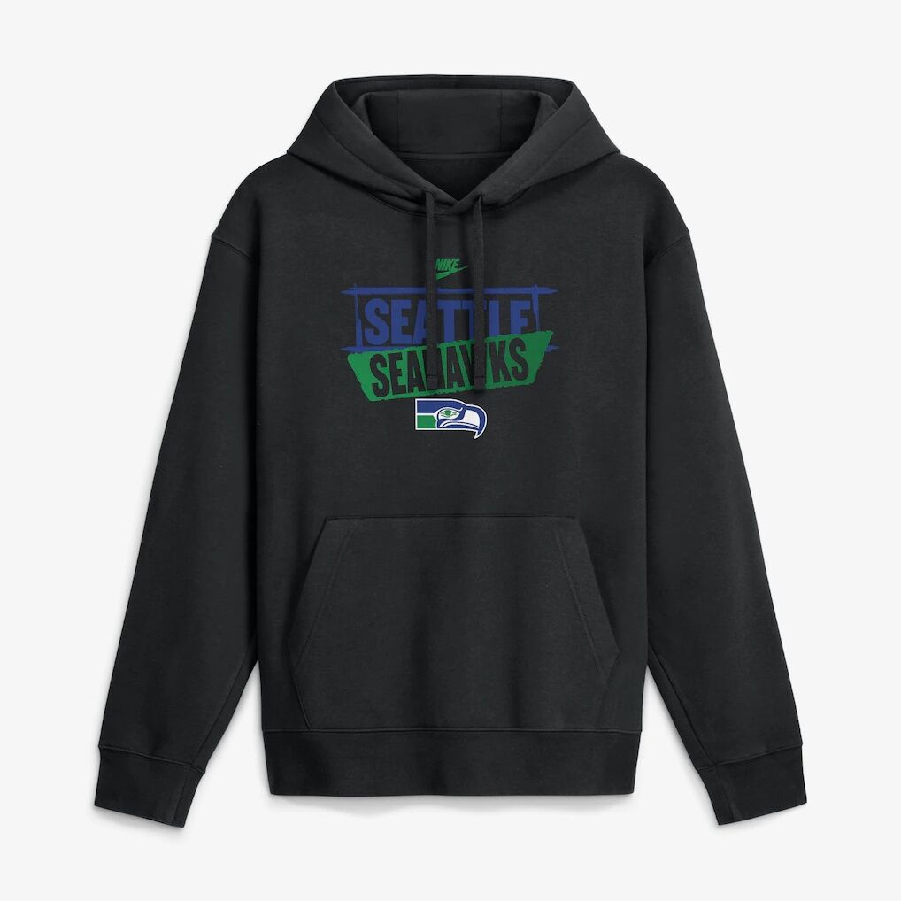 Seattle Seahawks Nike Rewind Club Hoodie