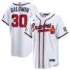 2026 All-Star Game Atlanta Braves Drake Baldwin Nike White Replica Jersey - - Front View