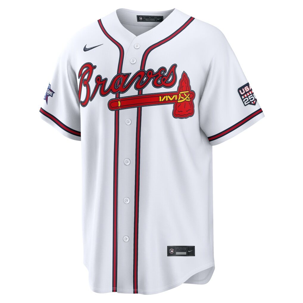 2026 All-Star Game Atlanta Braves Drake Baldwin Nike White Replica Jersey