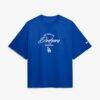 Shohei Ohtani Los Angeles Dodgers Nike Women's Premium Essentials Boxy Name & Number T-Shirt - - Side View