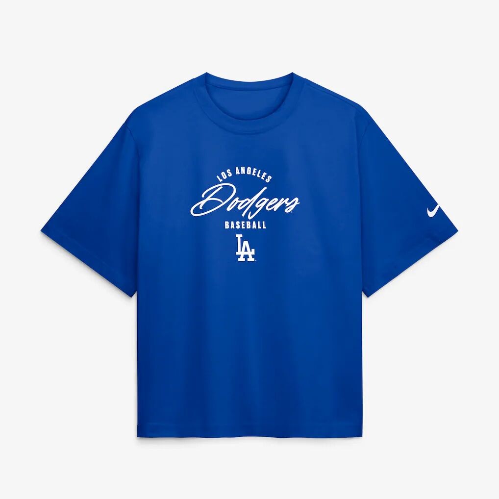 Shohei Ohtani Los Angeles Dodgers Nike Women's Premium Essentials Boxy Name & Number T-Shirt - Royal