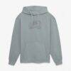Colorado Avalanche Fashion7 Washed Fleece Hoodie - Gray - Front View
