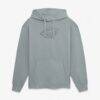 Minnesota Wild Fashion7 Washed Fleece Hoodie - Gray - Front View