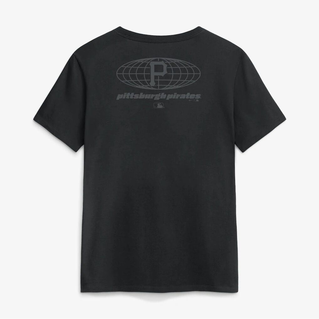 Pittsburgh Pirates Nike Women's Globe Logo T-Shirt