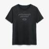 Pittsburgh Pirates Nike Women's Globe Logo T-Shirt - Black - Side View