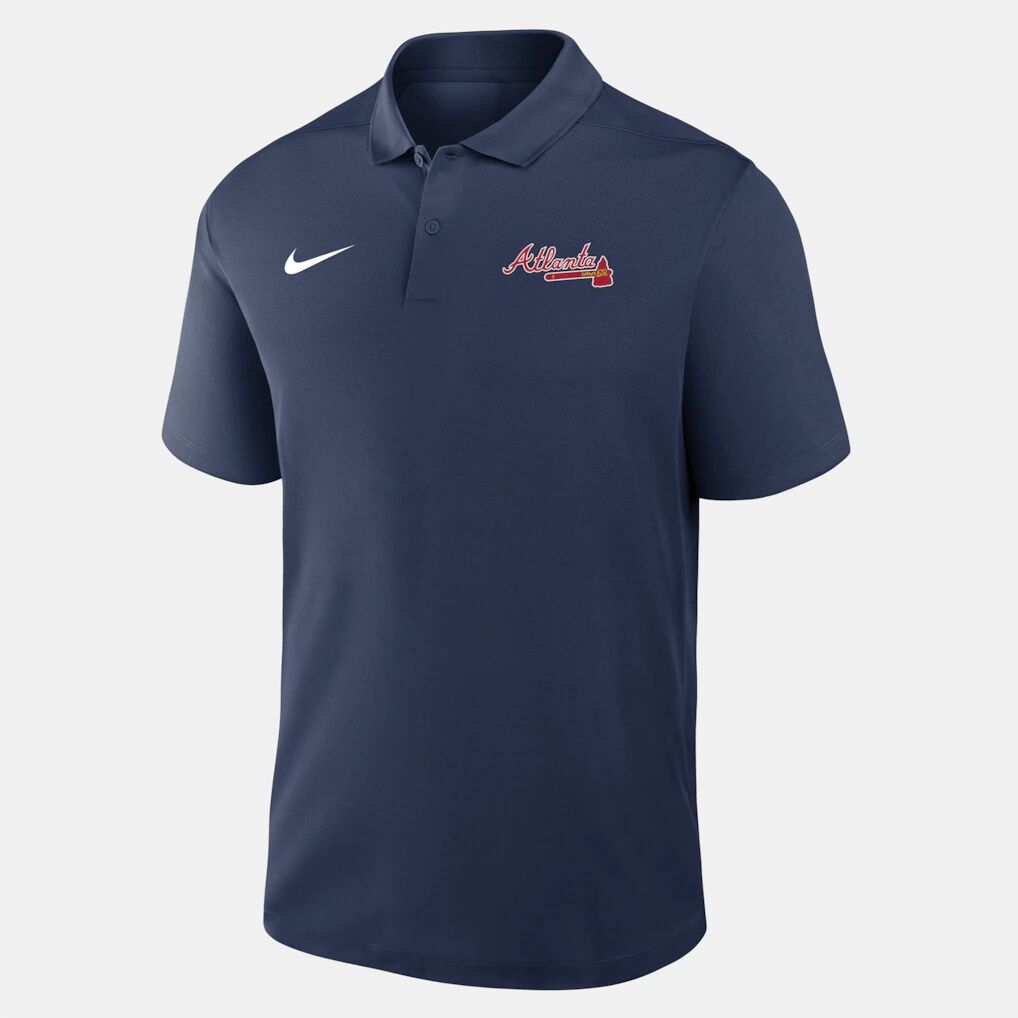Atlanta Braves Nike Dri-FIT Victory Polo