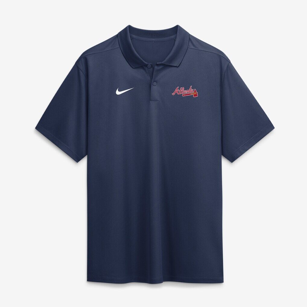 Atlanta Braves Nike Dri-FIT Victory Polo