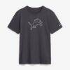 Detroit Lions Nike Fractal Logo T-Shirt - - Front View